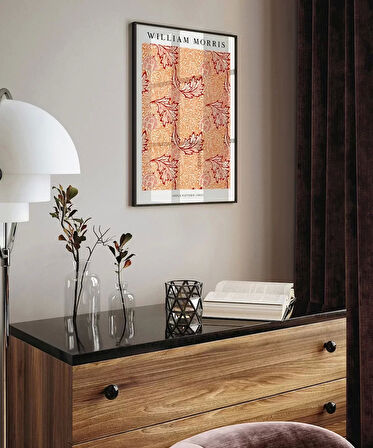 Çerçevesiz Poster William Morrisi Elma Deseni