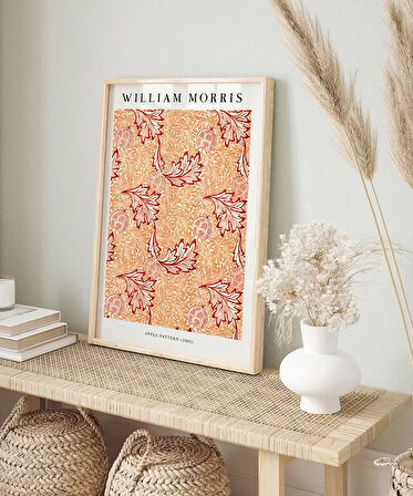 Çerçevesiz Poster William Morrisi Elma Deseni