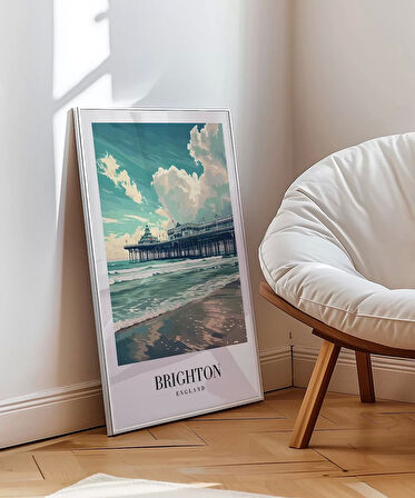 Çerçevesiz Poster İngiltere’nin Kalbi