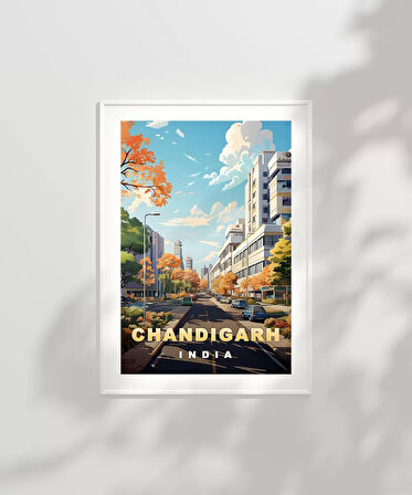 Çerçevesiz Poster Hindistan'ın Modern Yüzü