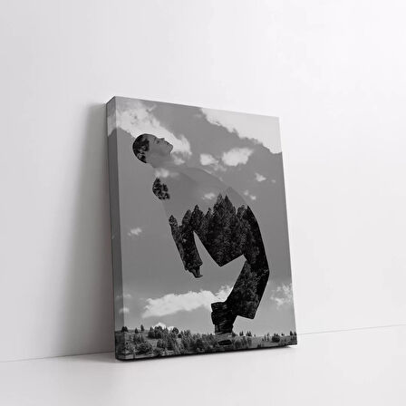 Kozmik Düşünce Kanvas Tablo