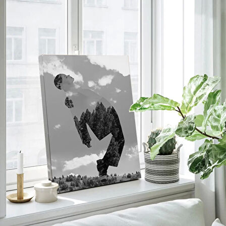 Kozmik Düşünce Kanvas Tablo