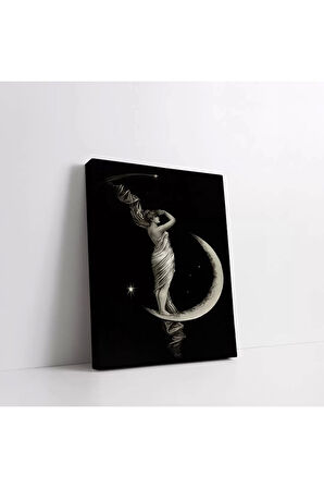 Luna Vintage Kanvas Tablo