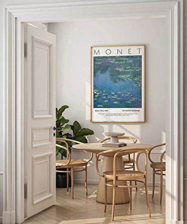 Çerçevesiz Poster Claude Monet Zambaklar (2)