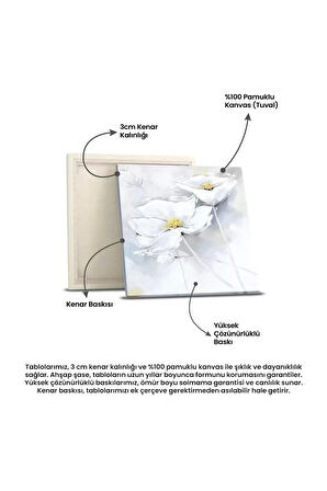 Soyut Şehir Karmaşası Kanvas Tablo