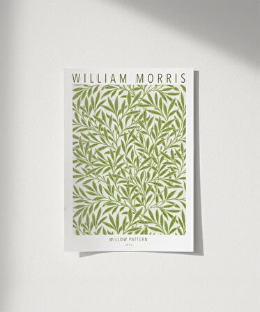 Çerçevesiz Poster William Morris Willow Pattern