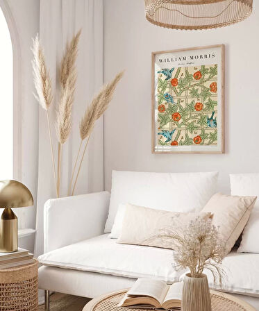 Çerçevesiz Poster William Morris Kafes Deseni