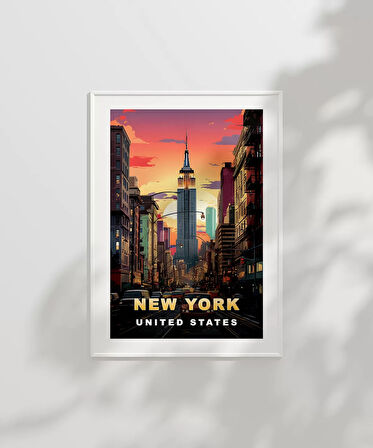 Çerçevesiz Poster Gökyüzüne Uzanış