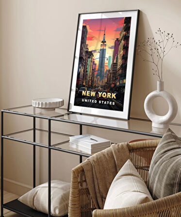 Çerçevesiz Poster Gökyüzüne Uzanış