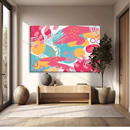 Renk Festivali Kanvas Tablo