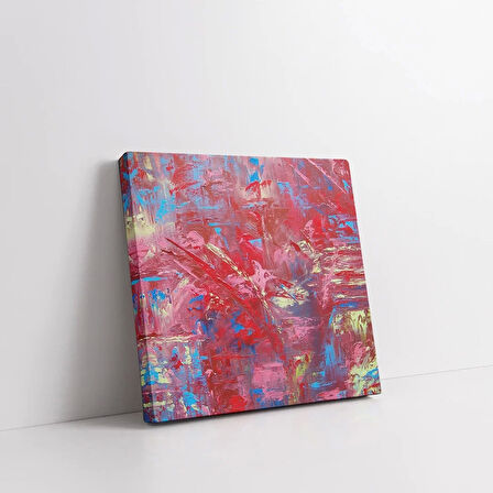 Kırmızı Rüya Kanvas Tablo