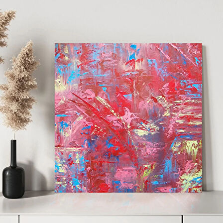 Kırmızı Rüya Kanvas Tablo