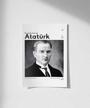 Çerçevesiz Poster Kararlılık ve Vizyon