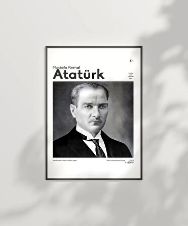 Çerçevesiz Poster Kararlılık ve Vizyon