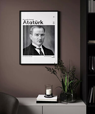 Çerçevesiz Poster Kararlılık ve Vizyon