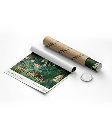 Çerçevesiz Poster Rousseau Ekvator Ormanı