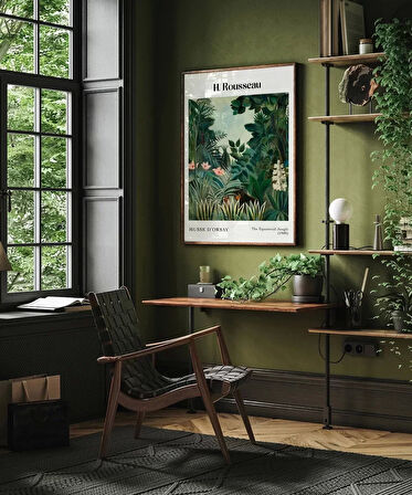 Çerçevesiz Poster Rousseau Ekvator Ormanı