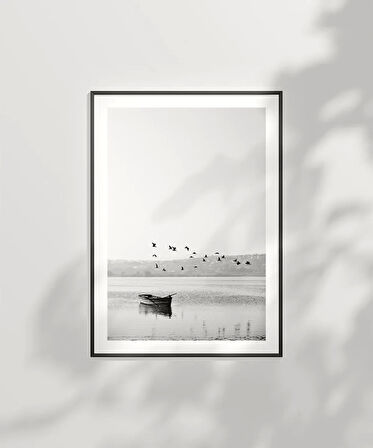 Çerçevesiz Poster Özgürlüğe Kanat Çırpışı