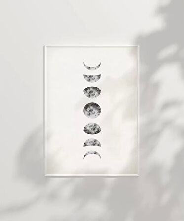 Çerçevesiz Poster Ay Işığının Ritmi