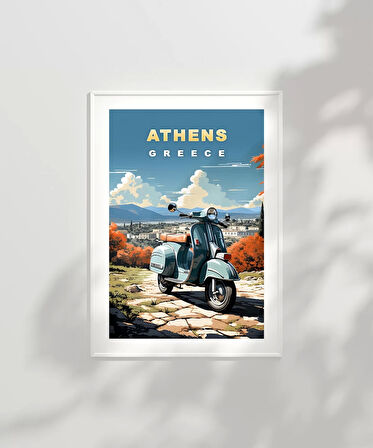 Çerçevesiz Poster Akdeniz Zarafeti
