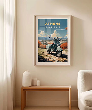 Çerçevesiz Poster Akdeniz Zarafeti