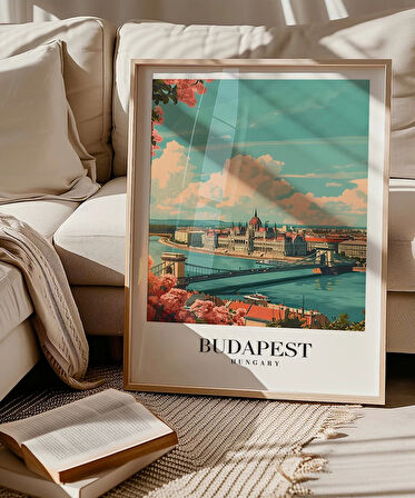 Çerçevesiz Poster Tuna Nehri'nin Tacı