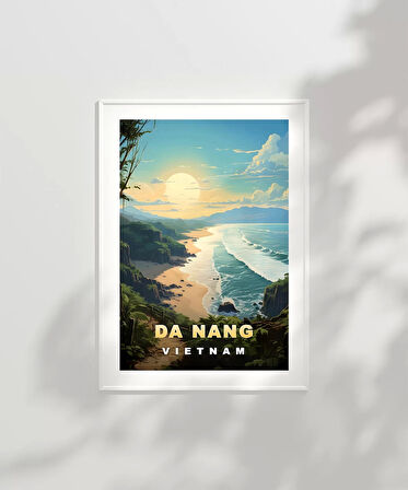 Çerçevesiz Poster Da Nang’ın Altın Kıyıları