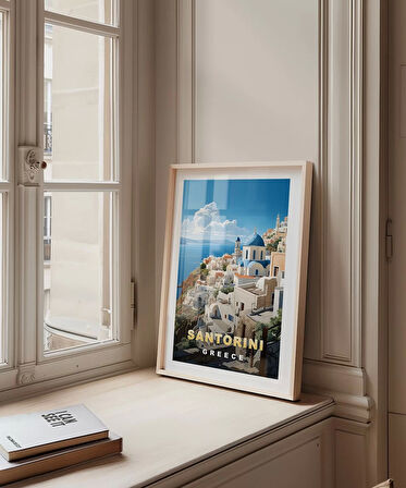 Çerçevesiz Poster Yunan Adalarının Güzelliği