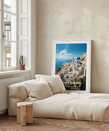 Çerçevesiz Poster Yunan Adalarının Güzelliği