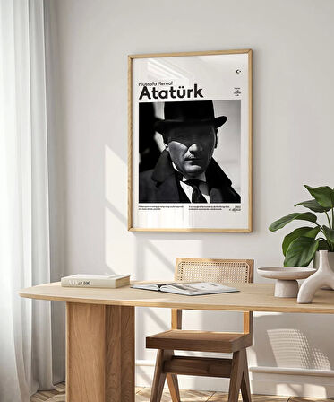 Çerçevesiz Poster Gölgedeki Deha