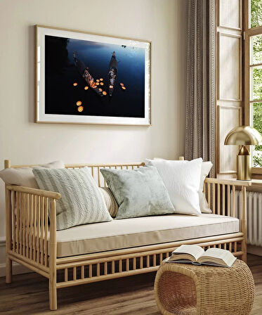 Çerçevesiz Poster Geceye Bırakılan Işıklar