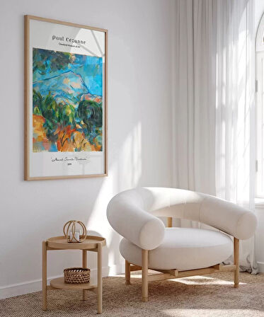 Çerçevesiz Poster Paul Cézanne Sainte-Victoire Dağı