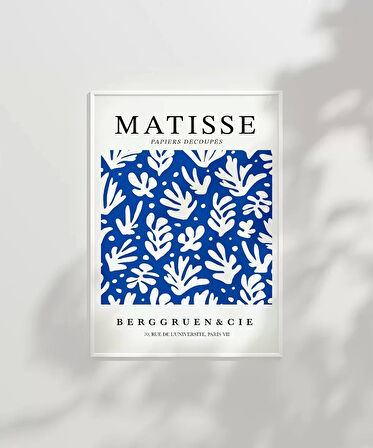 Çerçevesiz Poster Matisse Papiers Découpés No 4