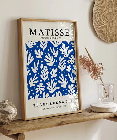 Çerçevesiz Poster Matisse Papiers Découpés No 4