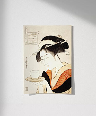 Çerçevesiz Poster Çay Seremonisi