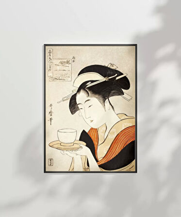 Çerçevesiz Poster Çay Seremonisi