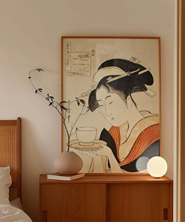 Çerçevesiz Poster Çay Seremonisi