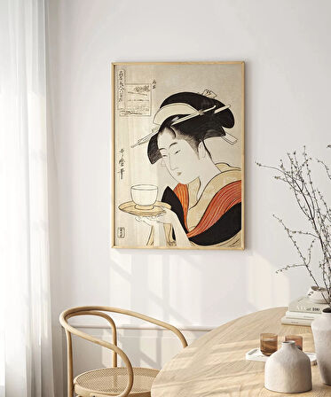 Çerçevesiz Poster Çay Seremonisi