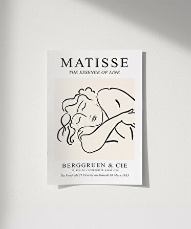 Çerçevesiz Poster Berggruen & Cie Paris Sergi