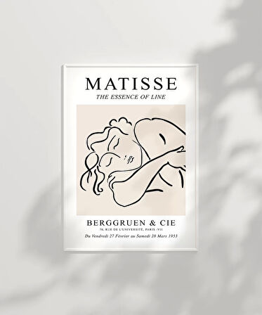 Çerçevesiz Poster Berggruen & Cie Paris Sergi