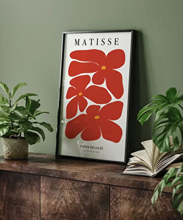 Çerçevesiz Poster Matisse Papiers Découpés No 6