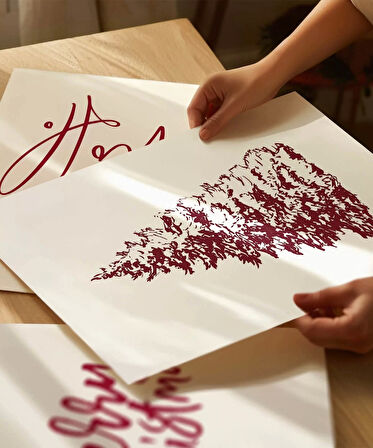 Çerçevesiz Poster Noel Rüyası 3'lü