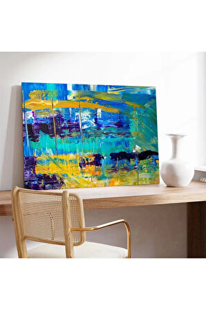 Akdeniz Yansımaları Kanvas Tablo