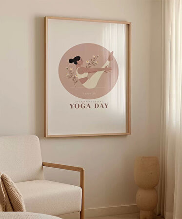 Çerçevesiz Poster Huzur Pozu