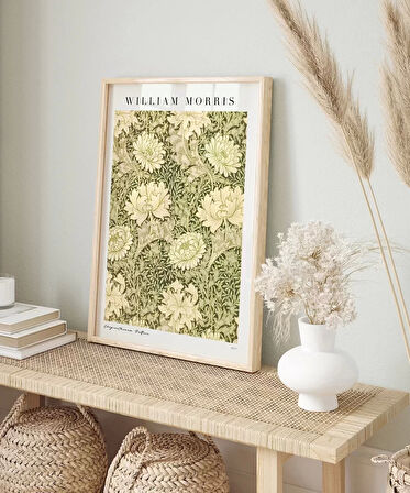 Çerçevesiz Poster William Morris Kasımpatı Deseni