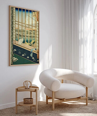 Çerçevesiz Poster Japonya’nın Penceresi