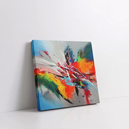 Vahşi Renklerin Dansı Kanvas Tablo