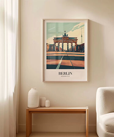 Çerçevesiz Poster Berlin Seyahat