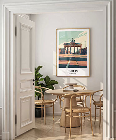 Çerçevesiz Poster Berlin Seyahat
