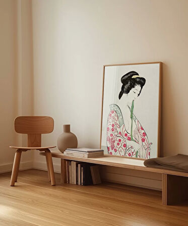 Çerçevesiz Poster Kimono ve İncelik